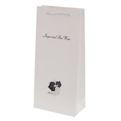 GAEM Пакет подарочный для бутылок (бумага 210г/м2, блок 12шт), L16 W8,5 H35 см, 2в.