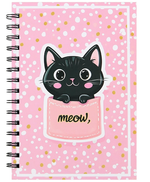 Записная книжка А5 80л. на спирали (Darvish)