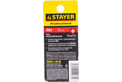 Биты (E 1/4"; PH 1; 50 мм; 2 шт.) STAYER 26203-1-50-02