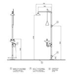 Аварийная система нерж. сталь BOCCHISF SC710SS зеленый