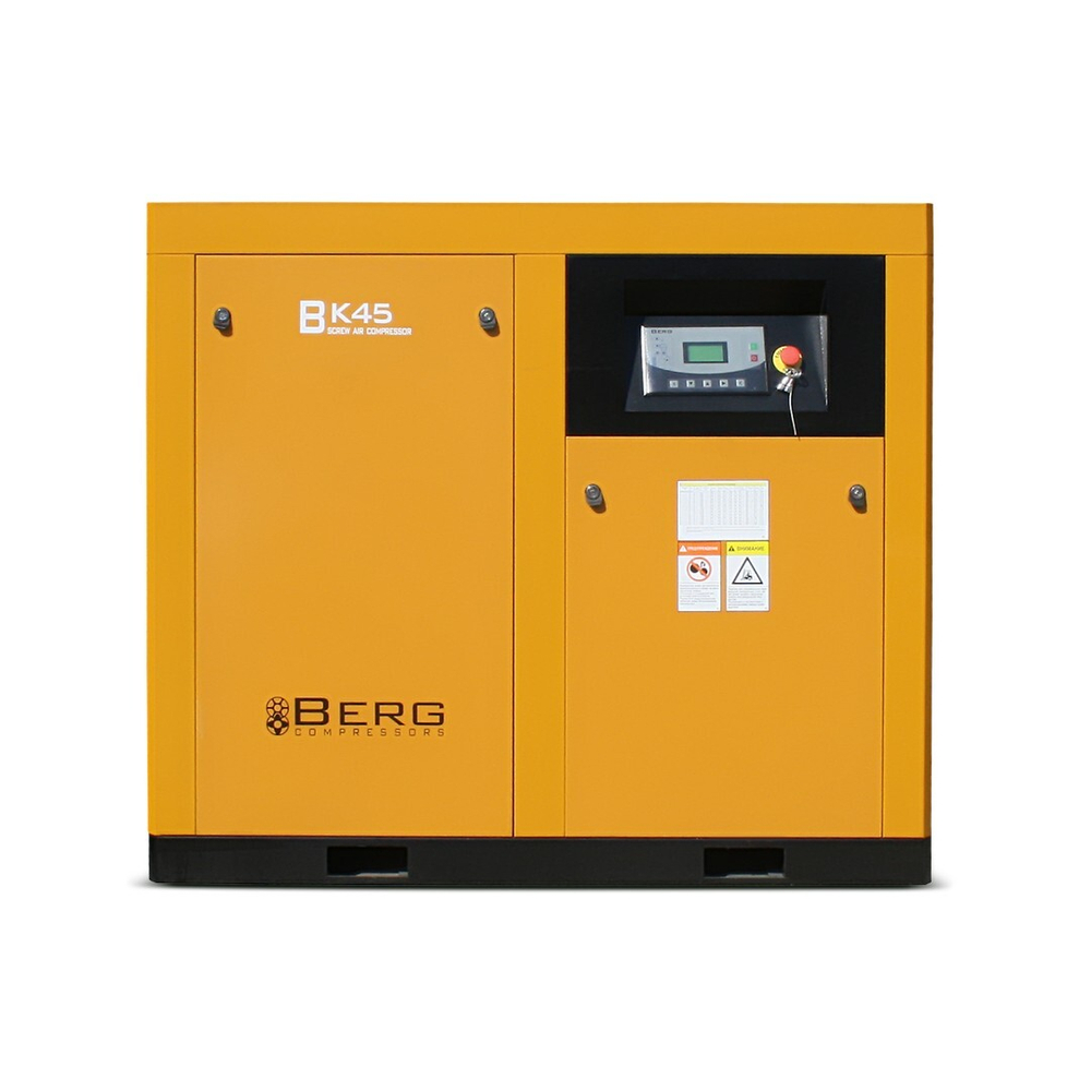 Винтовой компрессор berg вк-45 ip23 10 бар