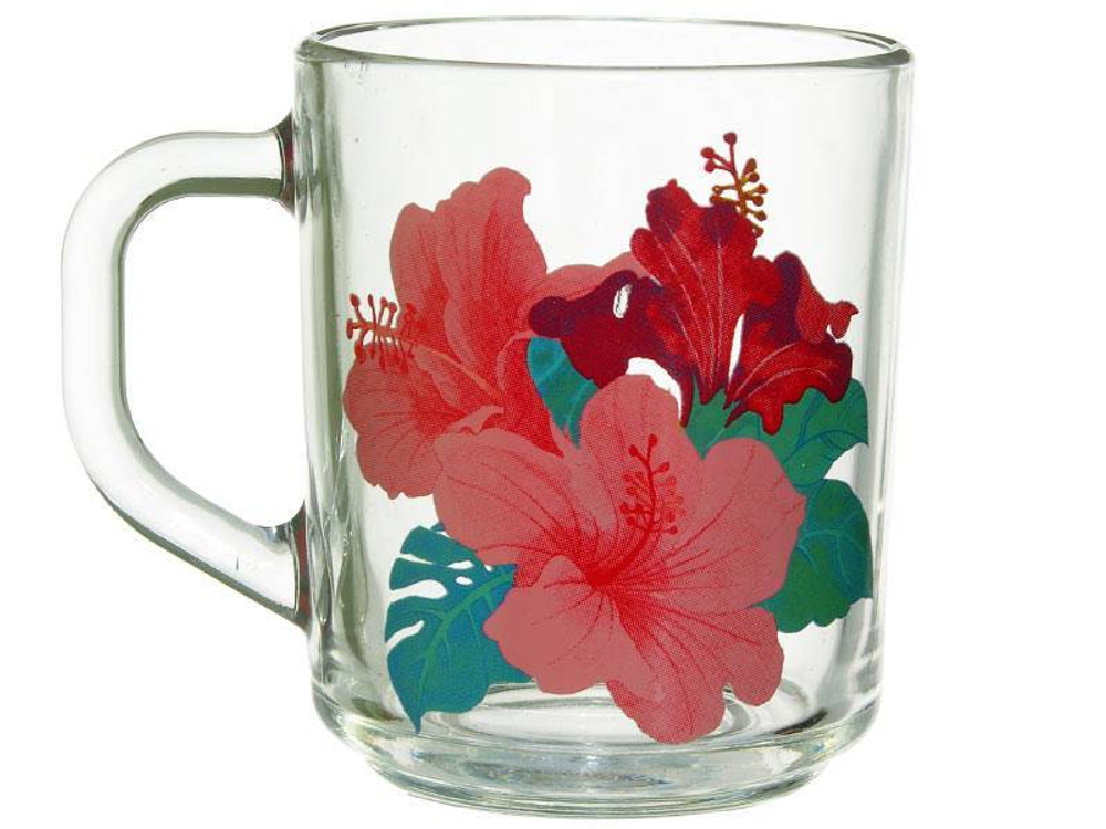 Кружка "Green tea" Гибискусы 200мл