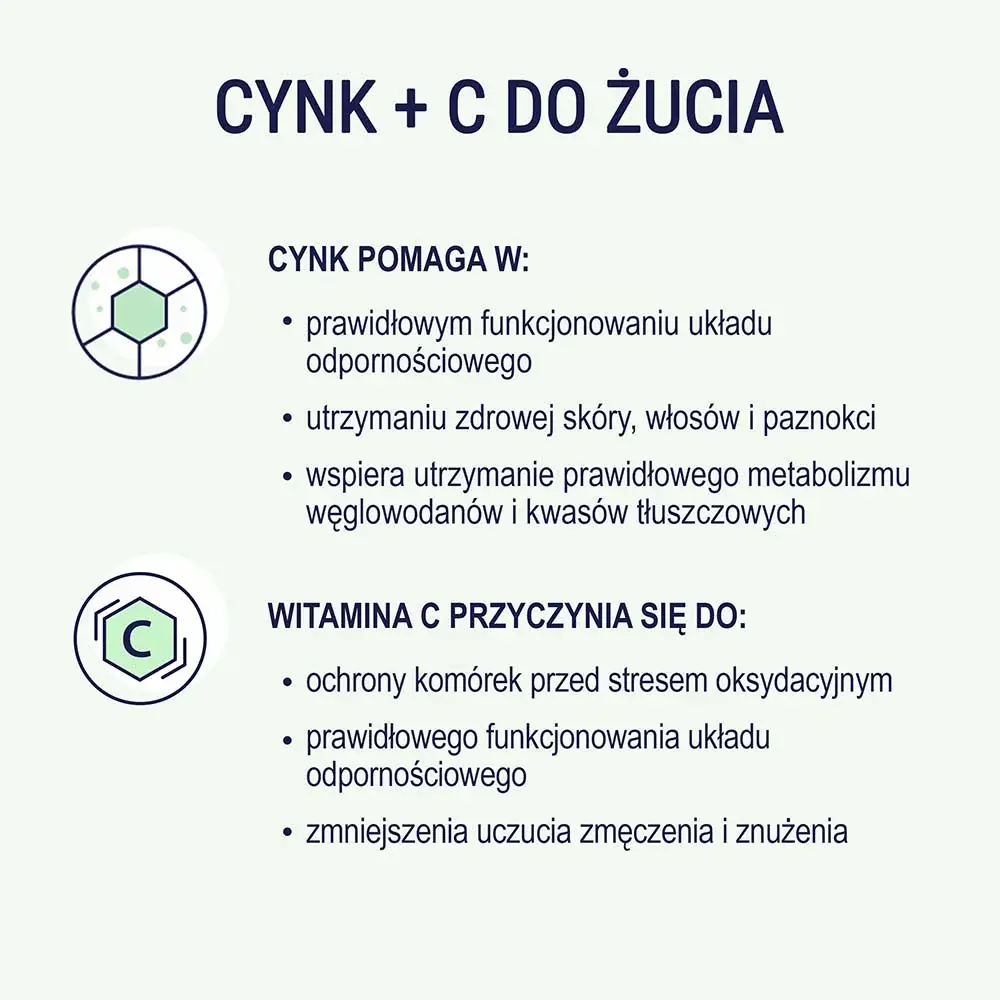 Naturell органический цинк + витамин С - 120 жевательных таблеток