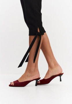 Мюли // Niki // Bordo // Suede