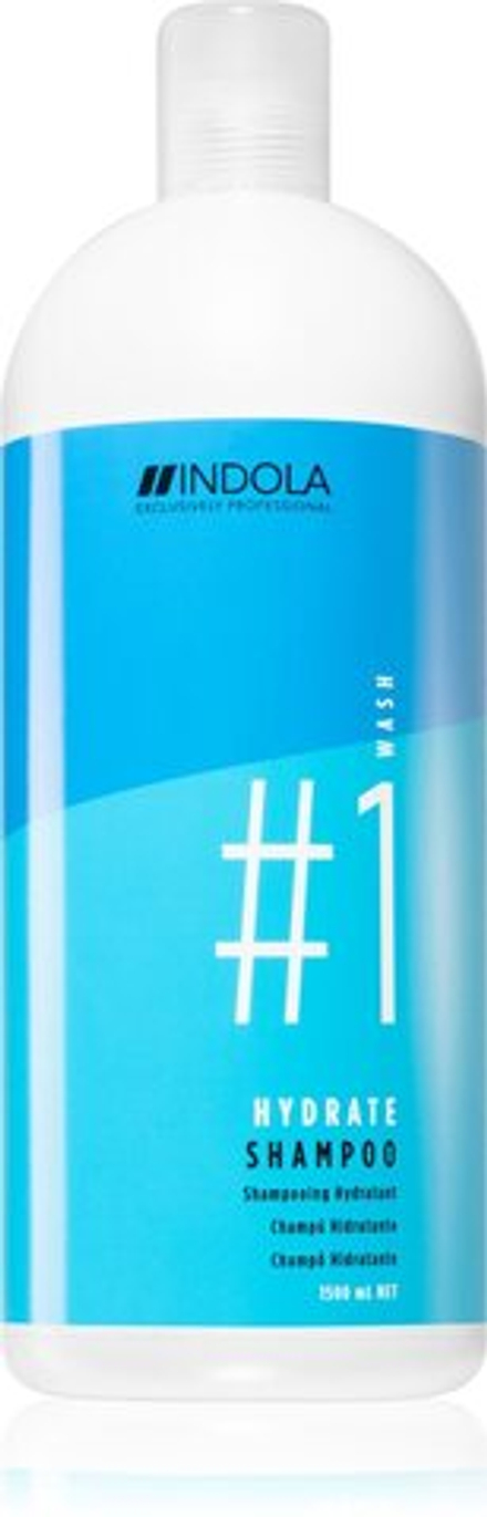 Indola Hydrate - увлажняющий шампунь для сухих и нормальных волос /   1500  ml  / GTIN 4045787719215