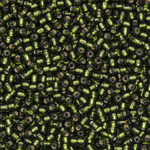 Японский бисер TOHO Round 11/0 (№37), с внутренним серебрением, прозрачный