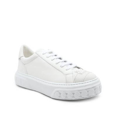 Кожаные кроссовки sal pun Casadei - белый(2X940V0201C1970)