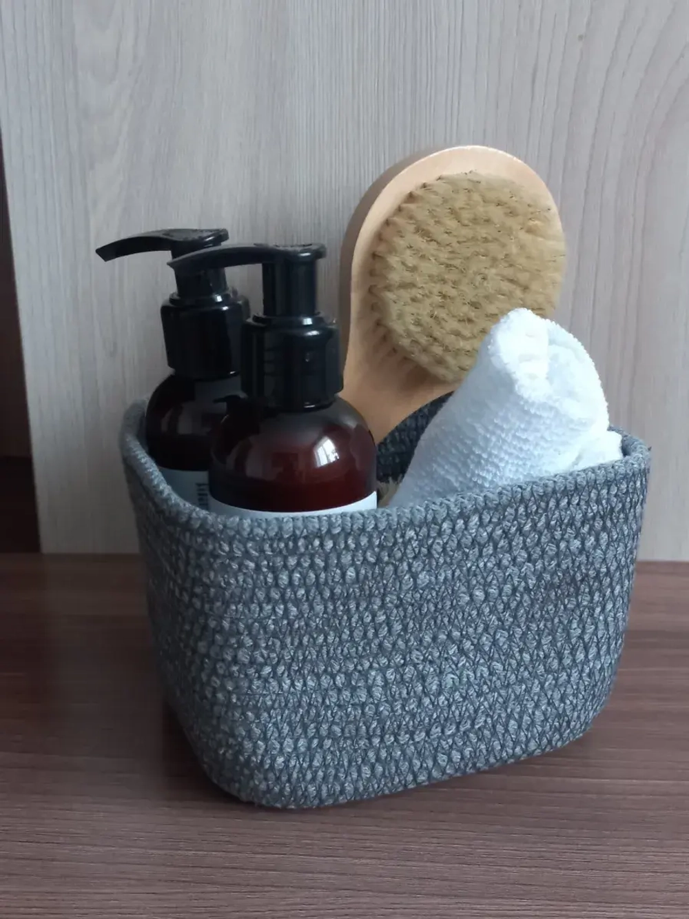 Органайзер плетеный для косметики