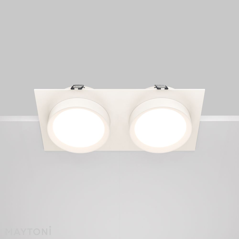 Встраиваемый светильник Technical DL086-02-GX53-SQ-W