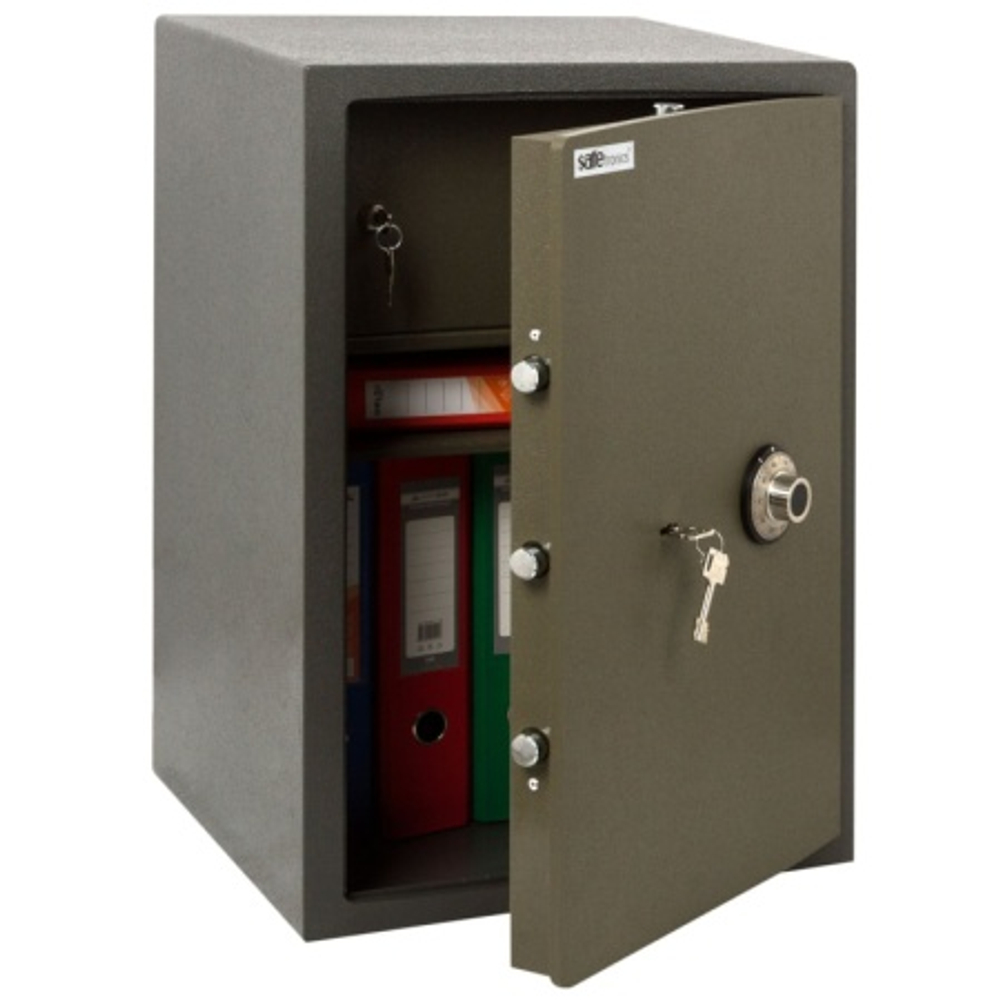 Сейф взломостойкий офисный Safetronics NTR-61MEs, Электрон. кодовый + мастер ключ