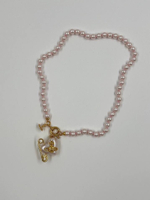 Колье бледно-розовое Vivienne Westwood