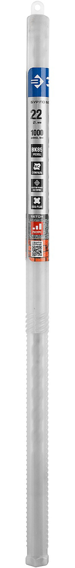 ЗУБР 22 x 1000 мм, SDS-plus бур, Профессионал (29314-1000-22)