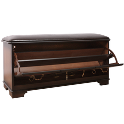 Банкетка Пандора 4 с обувницей Орех Mix