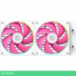 Система жидкостного охлаждения для процессора ID-Cooling FX240 INF Pink