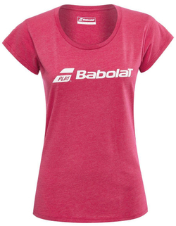 Женская теннисная футболка Babolat Exercise Tee Women - красный