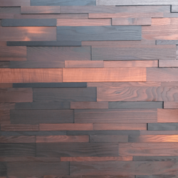 Деревянная мозаика для стен Wood Mosaic Планшет Термоясень