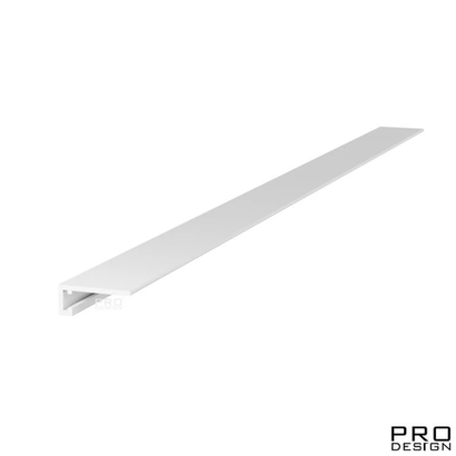 Плинтус PRO DESIGN 7067 MINI Белый Муар 2700мм