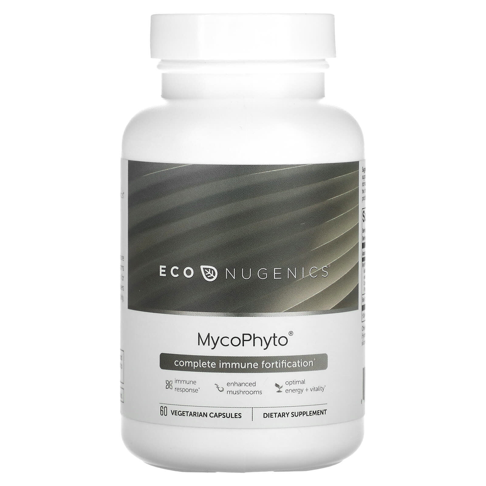 Econugenics, MycoPhyto®, 60 вегетарианских капсул