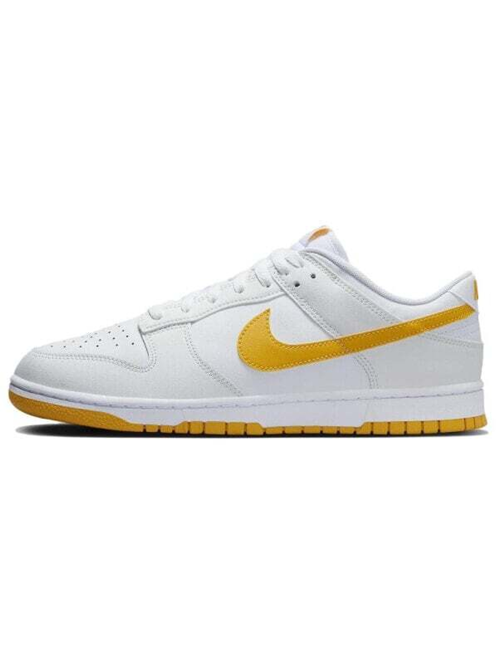 Nike Dunk Low White University Gold