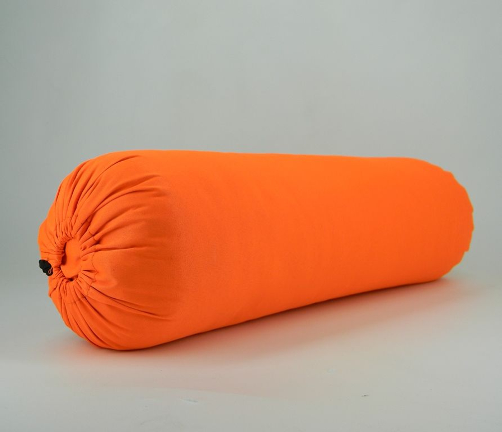 Болстер для йоги Айенгара шерстяной с хлопковым чехлом 75см Рамайога