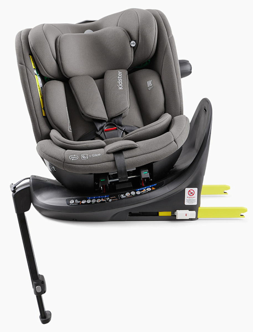 Автокресло Happy baby Kidster dark grey