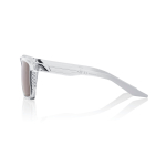 Спортивные очки 100% RENSHAW - Polished Crystal Haze - HiPER Silver Mirror Lens