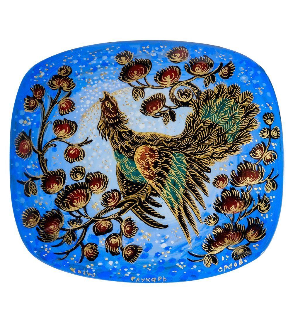 Народные промыслы ШК-45/39-B Шкатулка «Глухарь» исп. Орлова