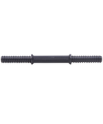Гриф гантельный BB-106 d=25 мм, пластиковый, с пластиковыми замками, 35 см
