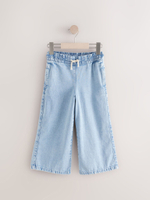 Джинсы широкие для девочки Next E29-123, Голубой