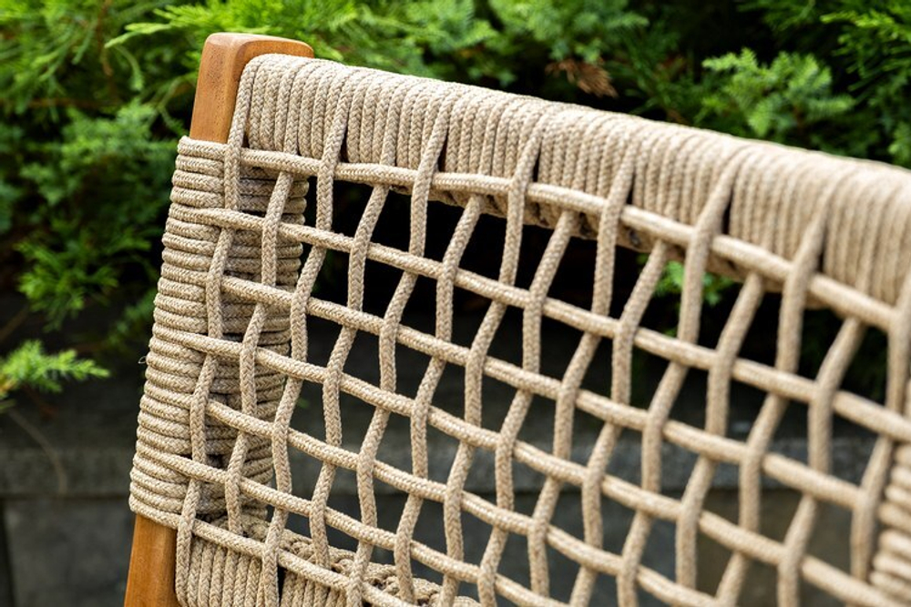 Стул из акации CALISTO складной с подлокотниками