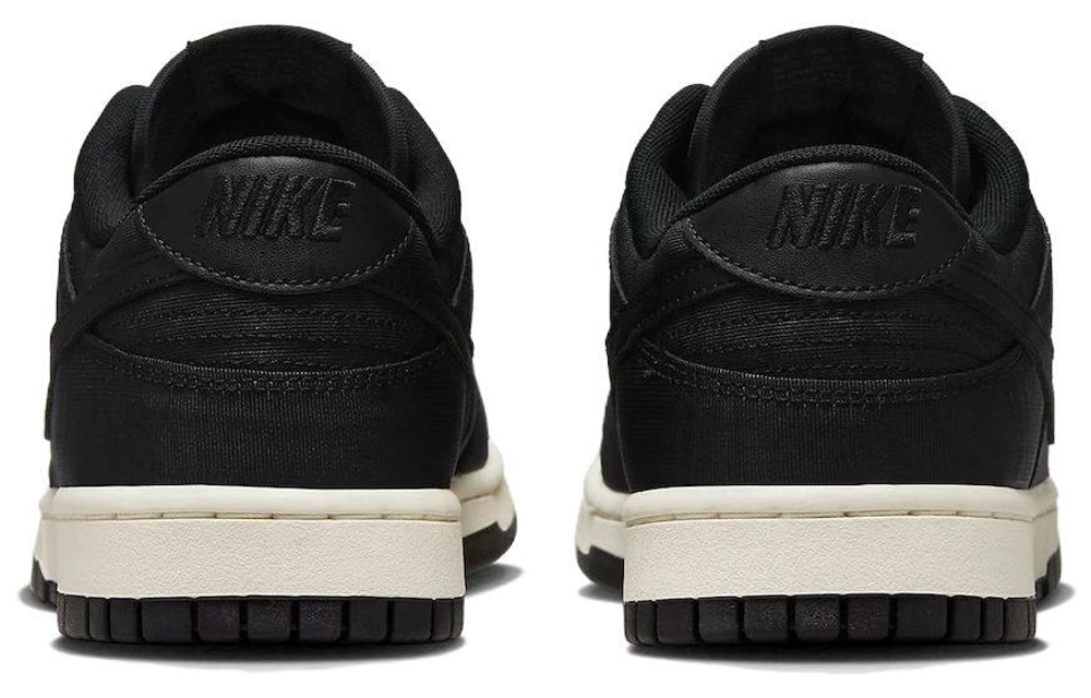 Кроссовки Nike Dunk Low Black Canvas