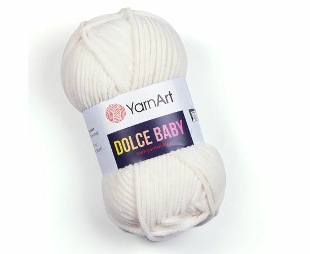 Пряжа Yarnart Dolce Baby (Дольче Бэби), 1 моток, 50 гр, 85 м.