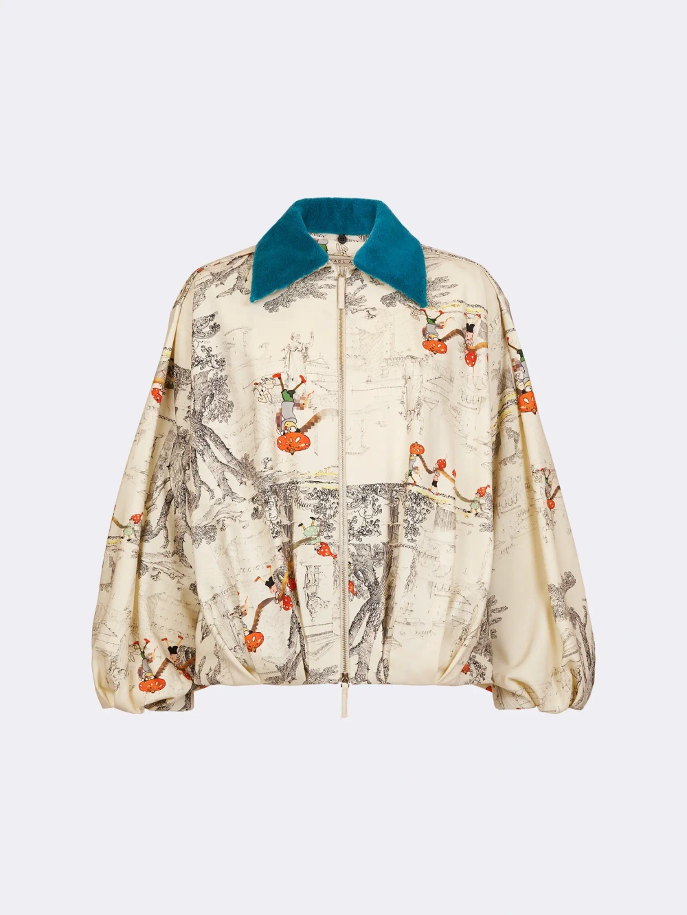 Куртка-бомбер принтованная OLA OLA