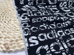 Футер 2-н петля Адид С ВЕЛЮР ЭФФЕКТОМ