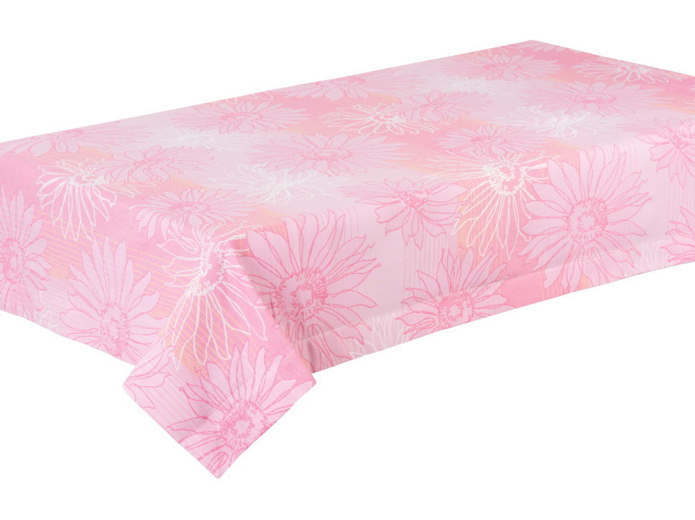 Скатерть 175x320 Zanotto Джиноза розовая