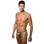 Мужские трусы-стринги камуфляжной расцветки Doreanse Camouflage (Размер: XXL) (Цвет: зеленый камуфляж)