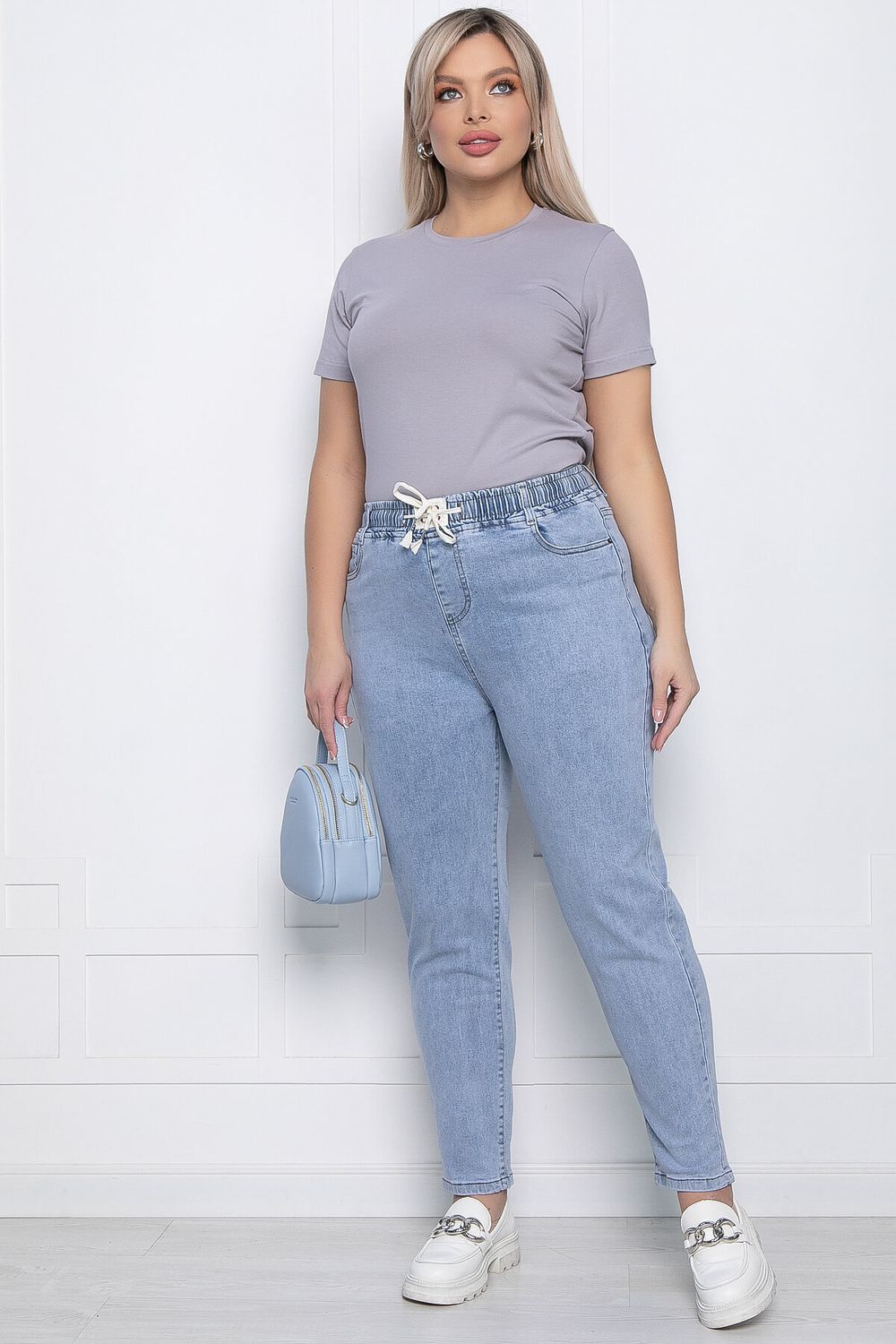 Джинсы Бакси голубые Б10209 LT Collection