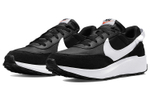 Nike Waffle debu Non-Slip Low-Lift Sneakers Men's Black and White