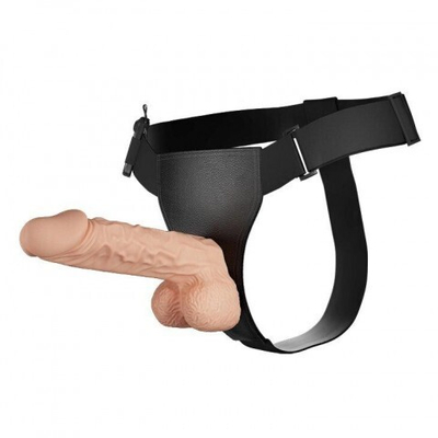 Страпон с вибрацией и пультом управления Ultra Passionate Harness (18×5 см)