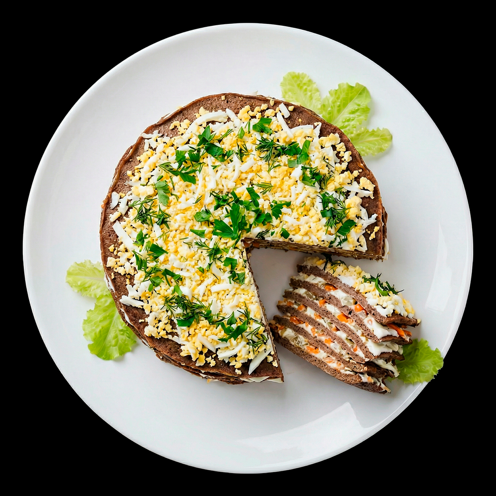 ТОРТ ИЗ ГОВЯЖЕЙ ПЕЧЕНИ