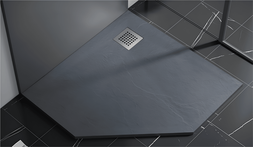 Душевой поддон трапеция STONE TRAY-G