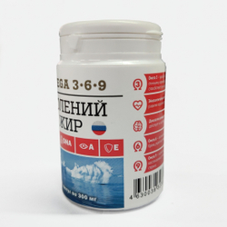 Тюлений жир 120 капсул