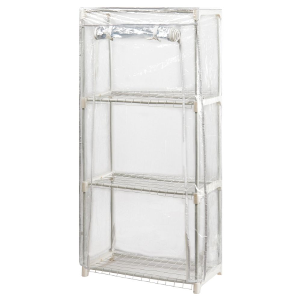 Теплица GREEN APPLE GA-House-3x-frame 3 яруса 1250х590х300 мм