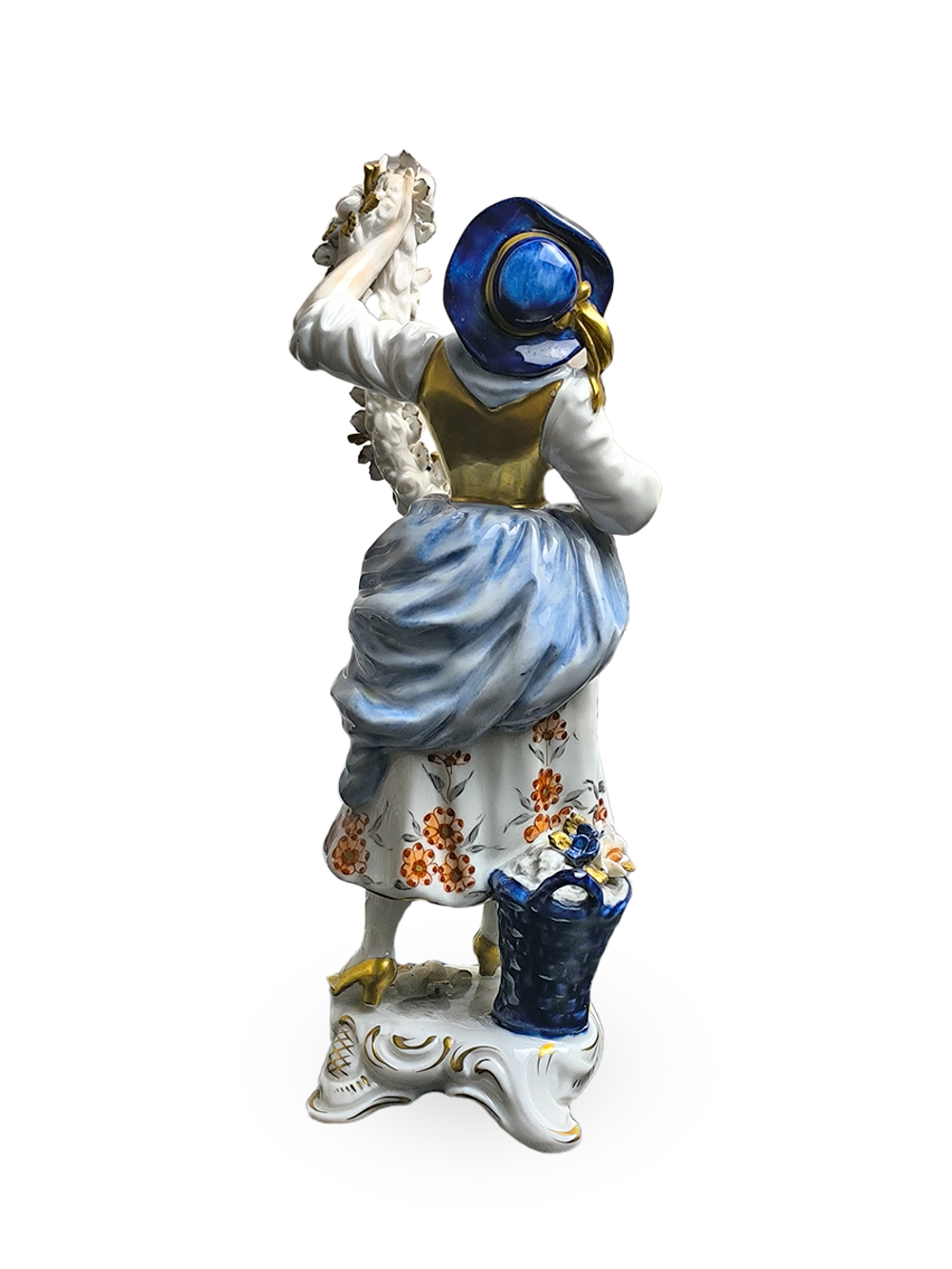 Фарфоровая статуэтка "Продавцы цветов" Kammer, Германия