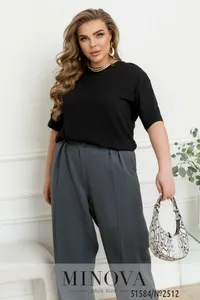 Футболка 2512-черный Minova