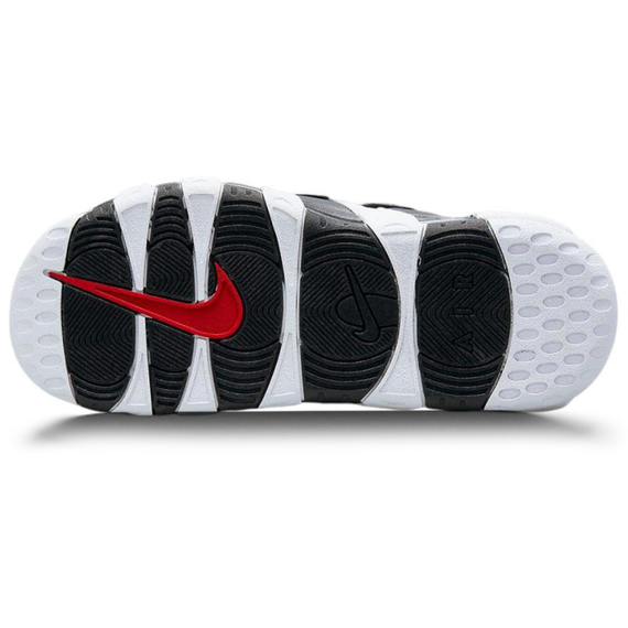 Nike Air More Uptempo Slide 'White Black Red'
