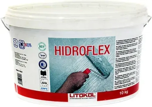 Мастика гидроизоляционная Litokol Hidroflex зеленый 10 кг