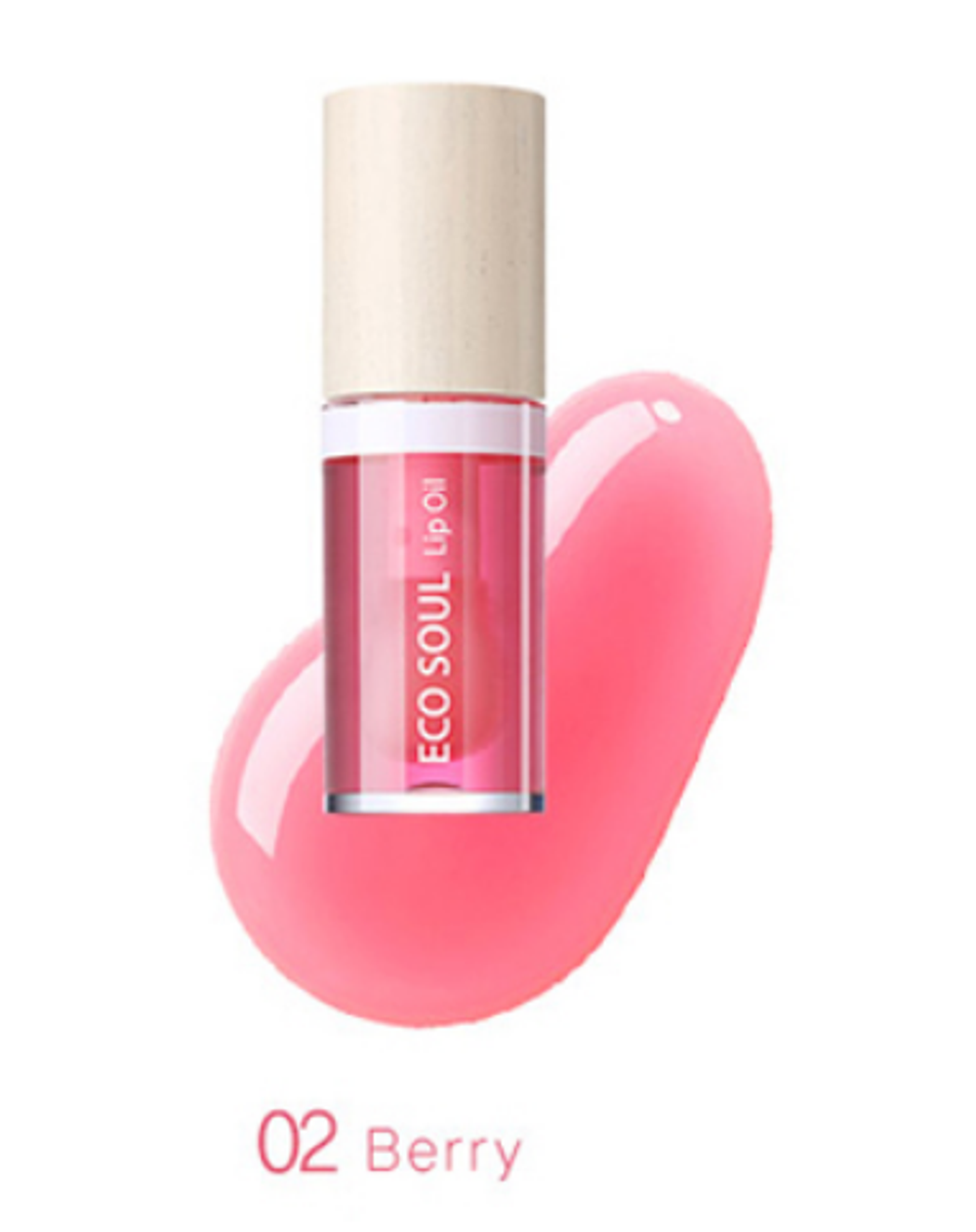 Масло для губ THE SAEM Eco Soul Lip Oil 02 Berry 35 мл