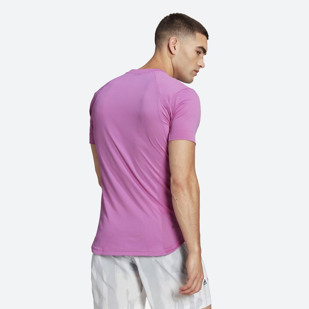 Мужская теннисная футболка Adidas Tennis New York Tee - semi pulse lilac