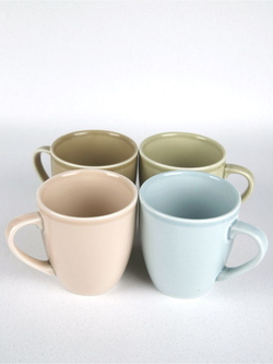 Кружки парные набор Башкирский фарфор, 270 мл, 2 шт, фарфор, цвет, для кофе и чая